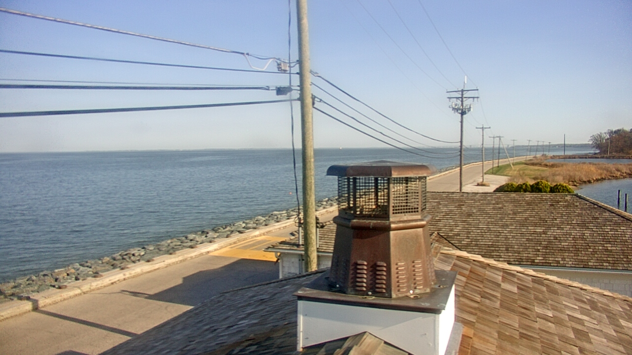 Thumbnail for current weather camera view from Gibson Island Club in Gibson Island, Maryland