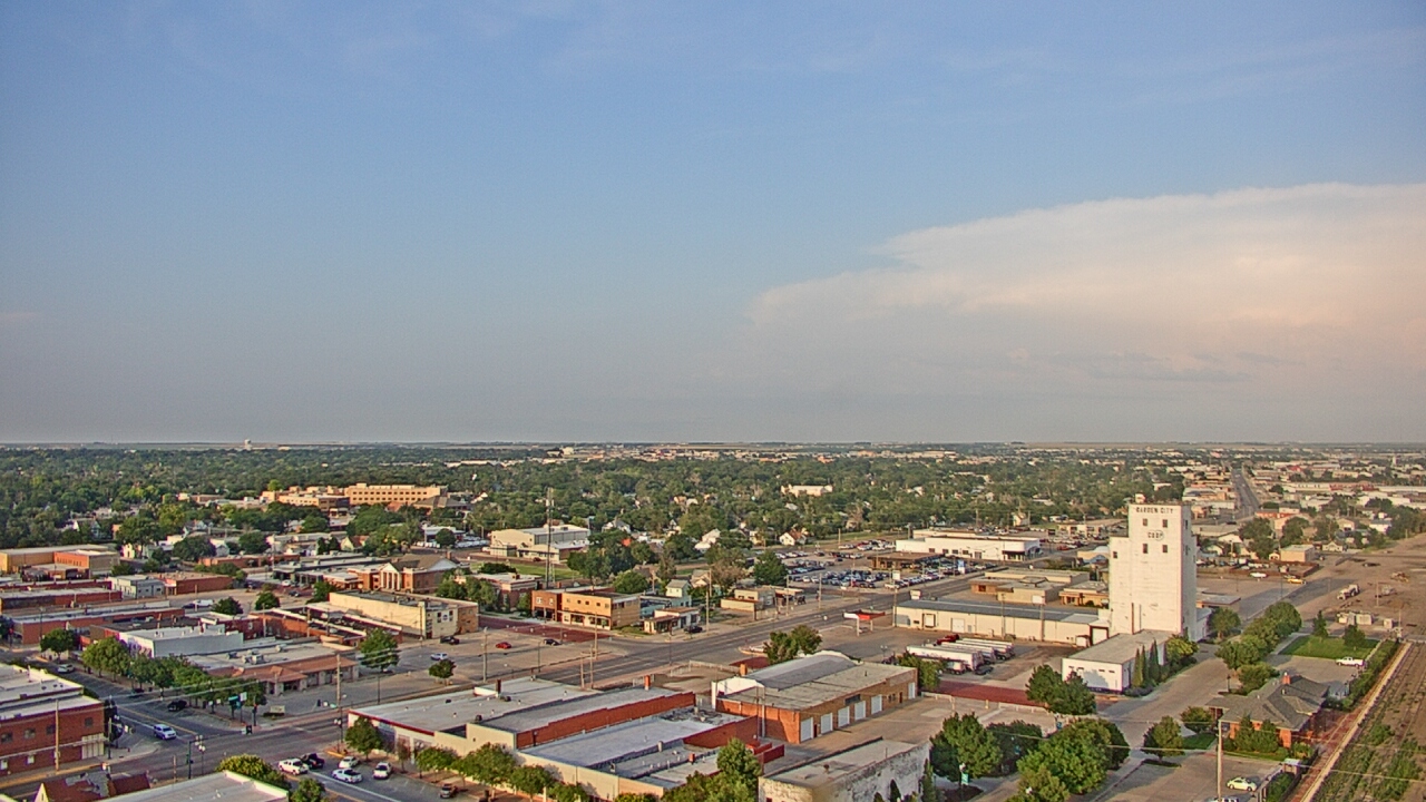 Thumbnail for current weather camera view from Garden City Coop Inc - city center in Garden City, Kansas