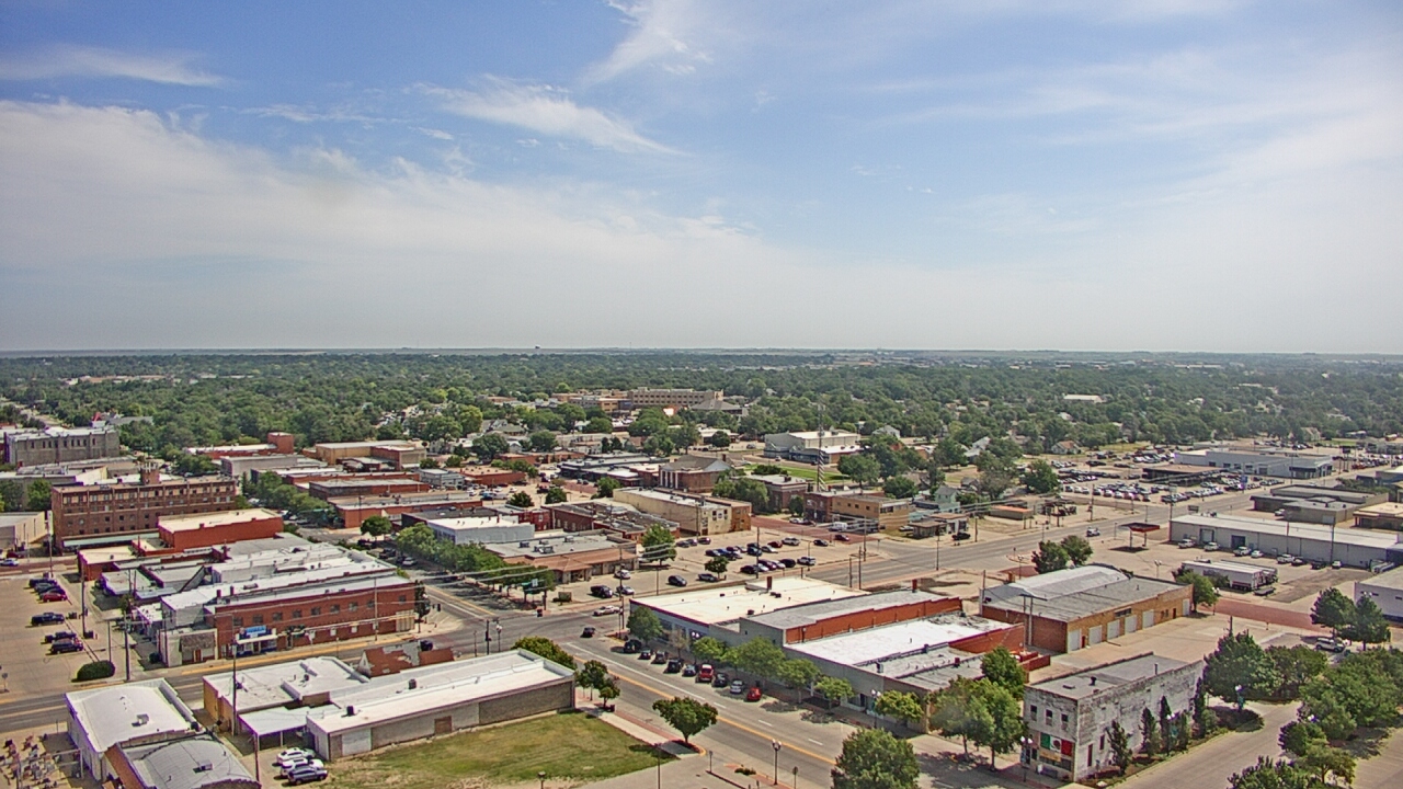 Thumbnail for current weather camera view from Garden City Coop Inc - city center in Garden City, Kansas