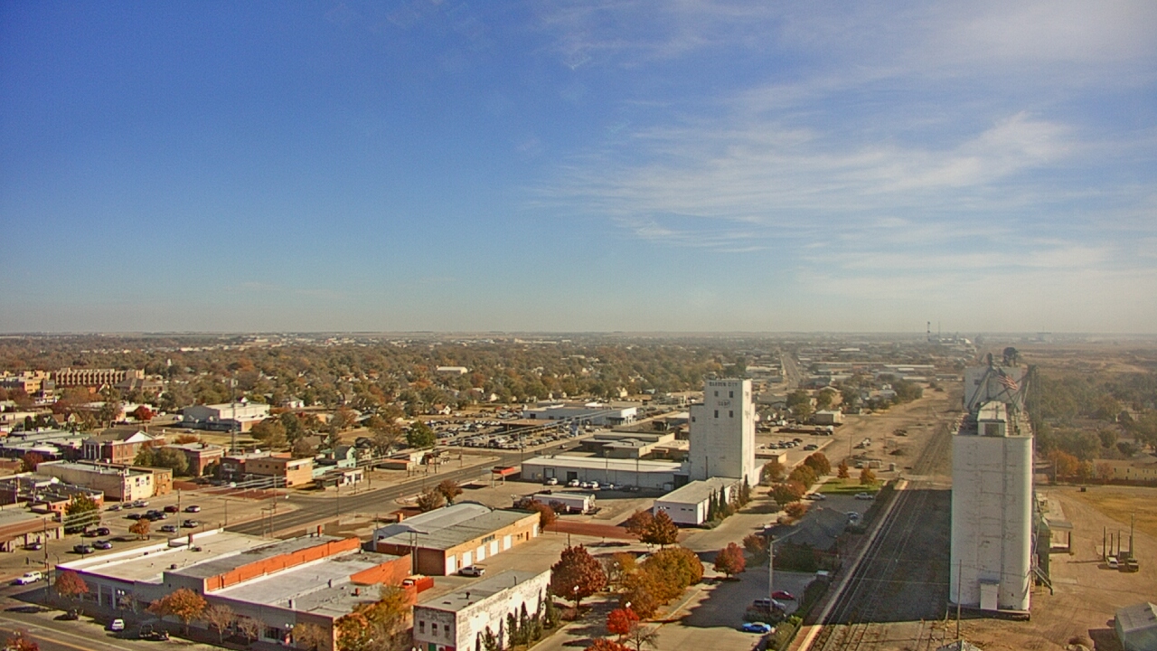 Thumbnail for current weather camera view from Garden City Coop Inc - city center in Garden City, Kansas