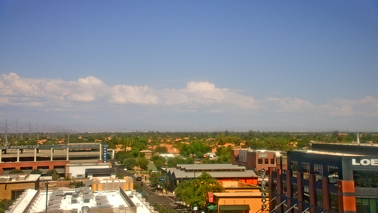 Thumbnail for current weather camera view from Town of Gilbert in Gilbert, Arizona