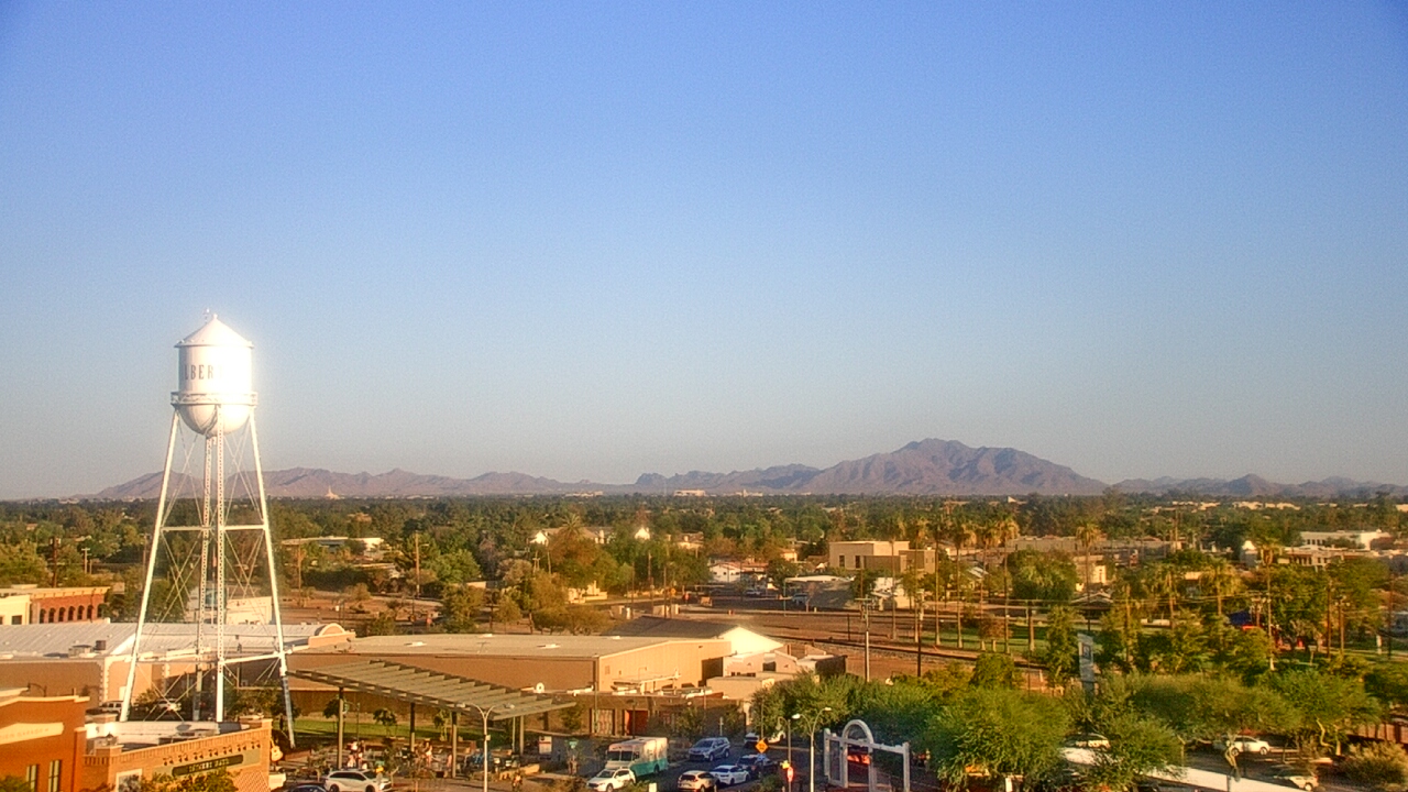 Thumbnail for current weather camera view from Town of Gilbert in Gilbert, Arizona