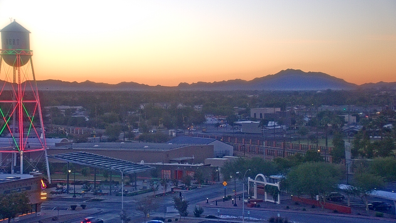 Thumbnail for current weather camera view from Town of Gilbert in Gilbert, Arizona