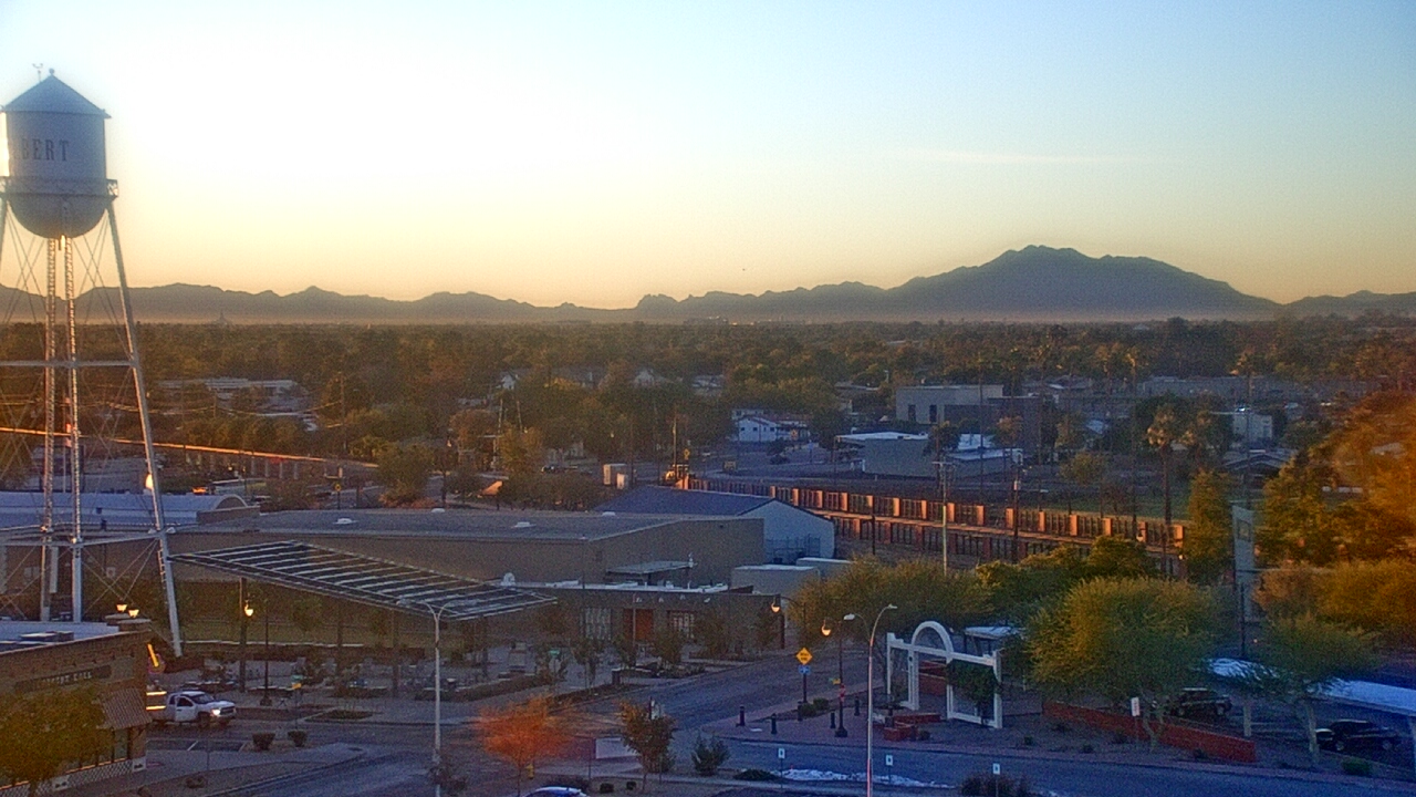 Thumbnail for current weather camera view from Town of Gilbert in Gilbert, Arizona