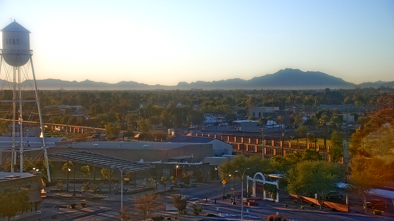 Thumbnail for current weather camera view from Town of Gilbert in Gilbert, Arizona