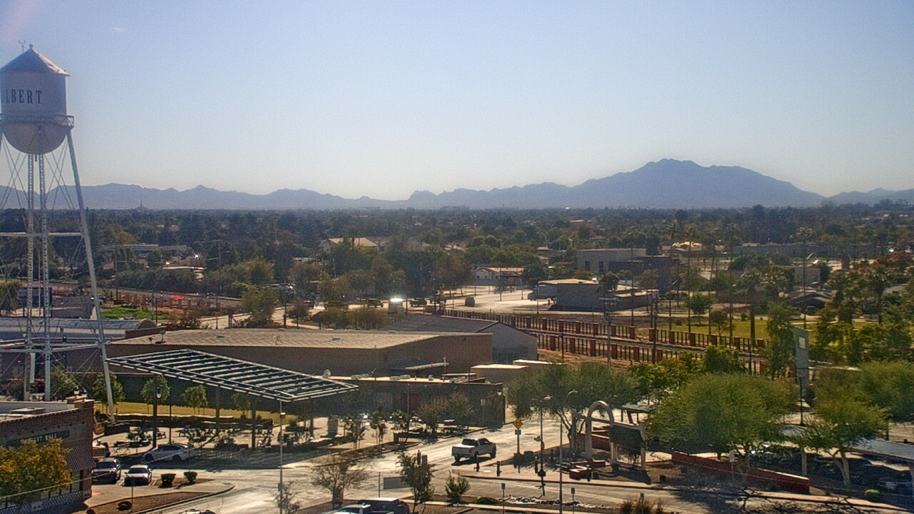 Thumbnail for current weather camera view from Town of Gilbert in Gilbert, Arizona