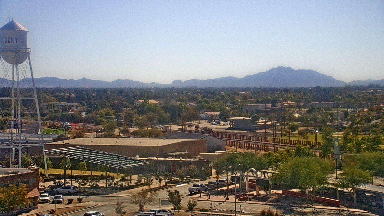 Thumbnail for current weather camera view from Town of Gilbert in Gilbert, Arizona