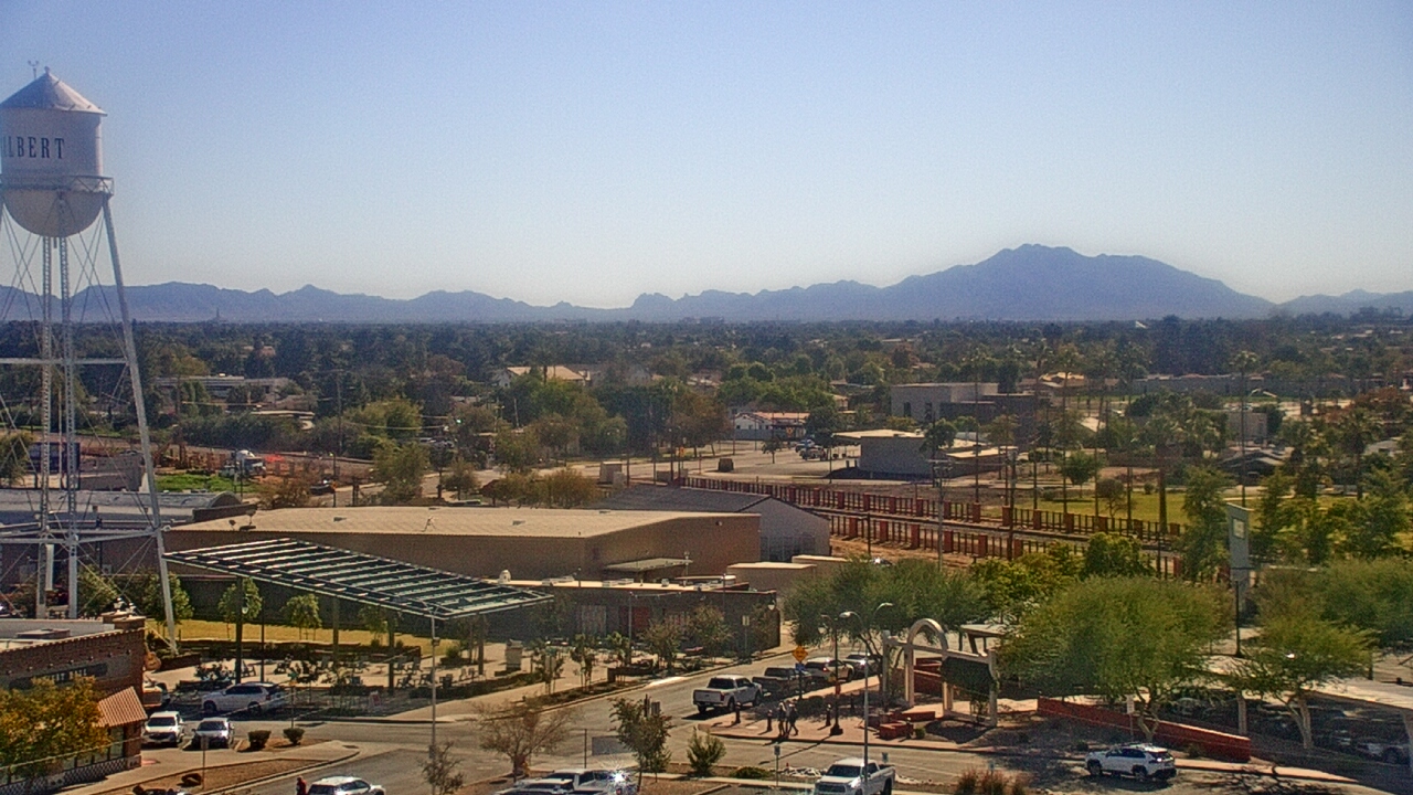 Thumbnail for current weather camera view from Town of Gilbert in Gilbert, Arizona