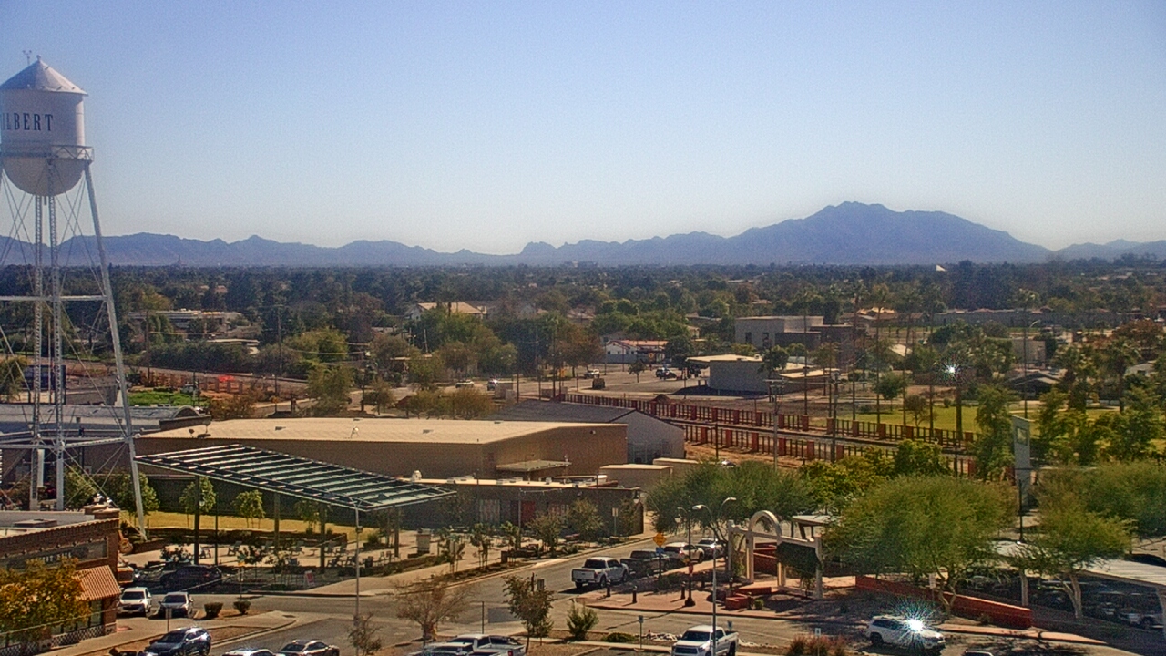 Thumbnail for current weather camera view from Town of Gilbert in Gilbert, Arizona