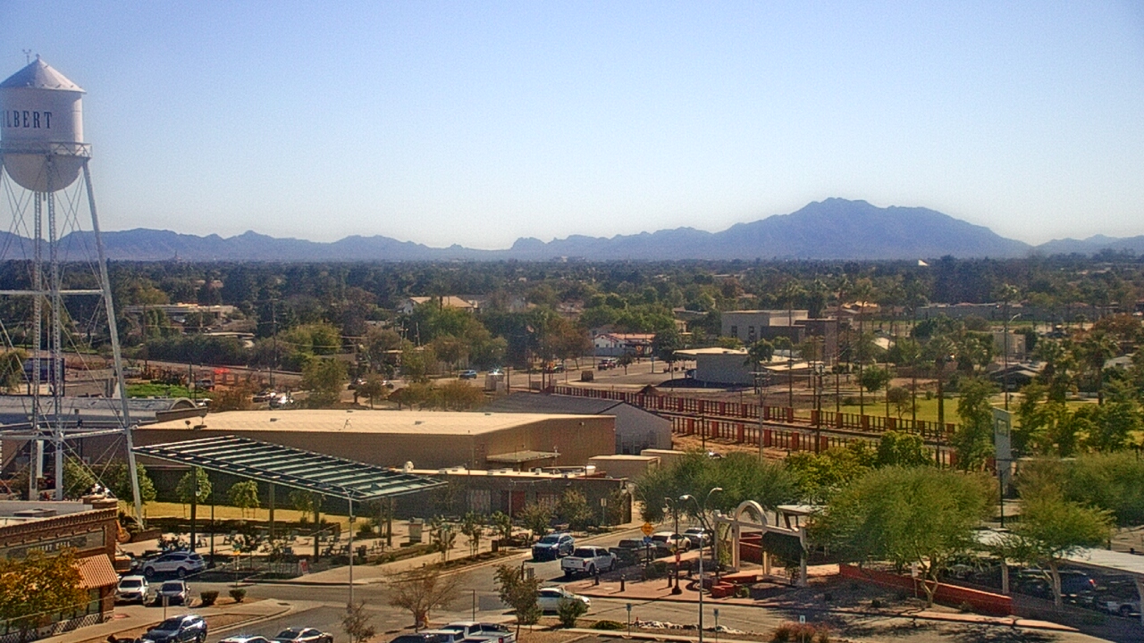 Thumbnail for current weather camera view from Town of Gilbert in Gilbert, Arizona