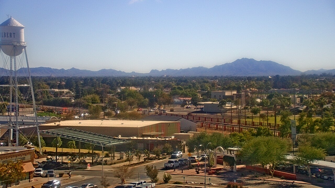 Thumbnail for current weather camera view from Town of Gilbert in Gilbert, Arizona