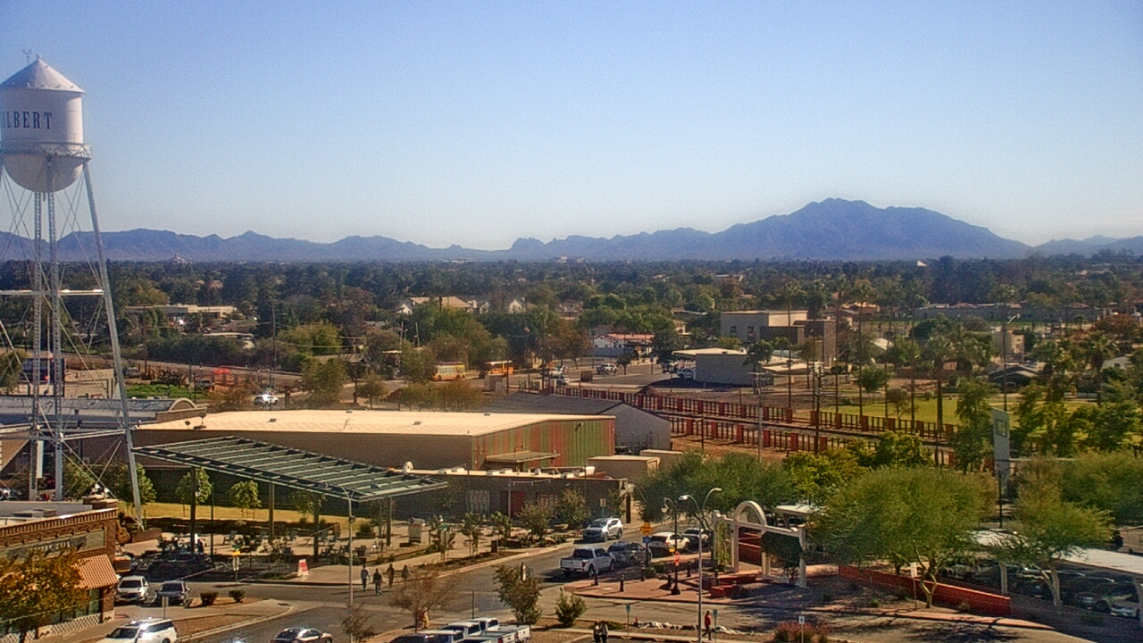 Thumbnail for current weather camera view from Town of Gilbert in Gilbert, Arizona