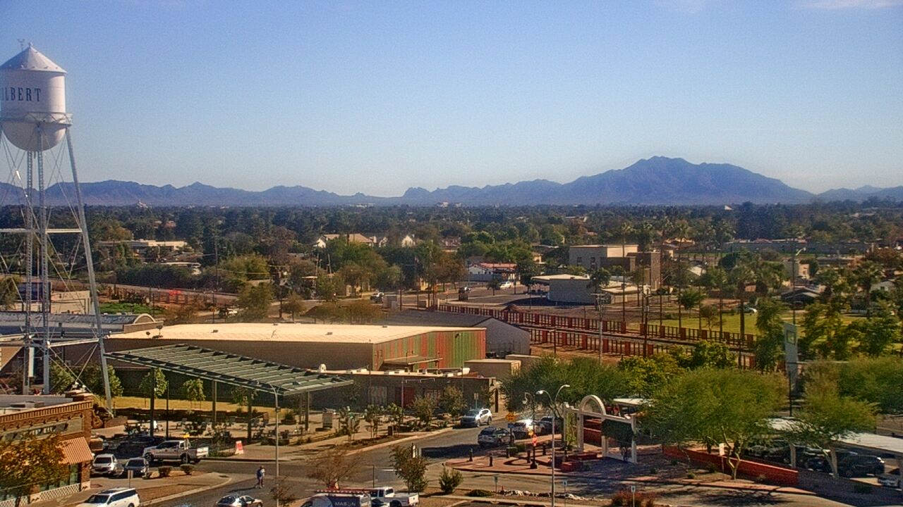 Thumbnail for current weather camera view from Town of Gilbert in Gilbert, Arizona