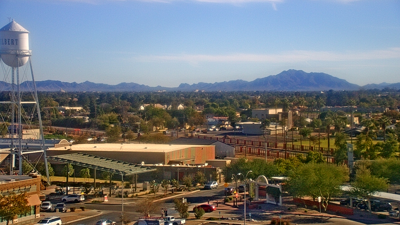 Thumbnail for current weather camera view from Town of Gilbert in Gilbert, Arizona