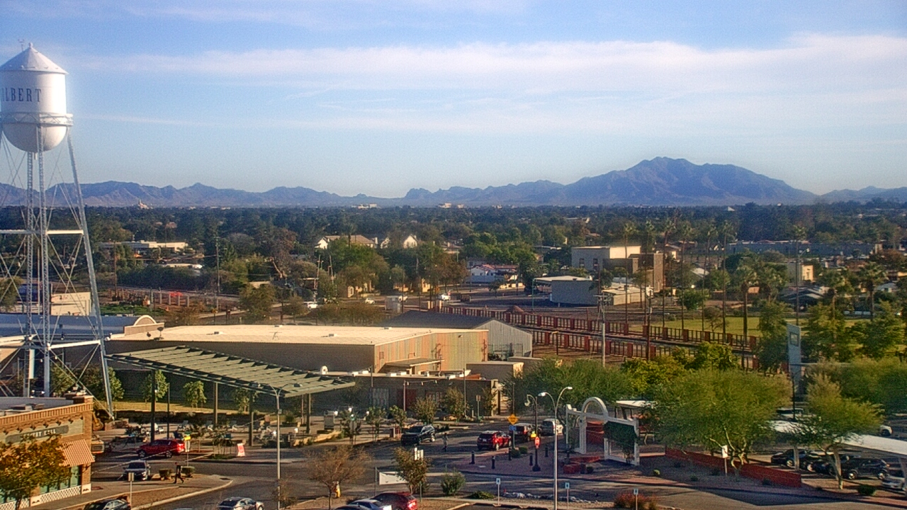 Thumbnail for current weather camera view from Town of Gilbert in Gilbert, Arizona