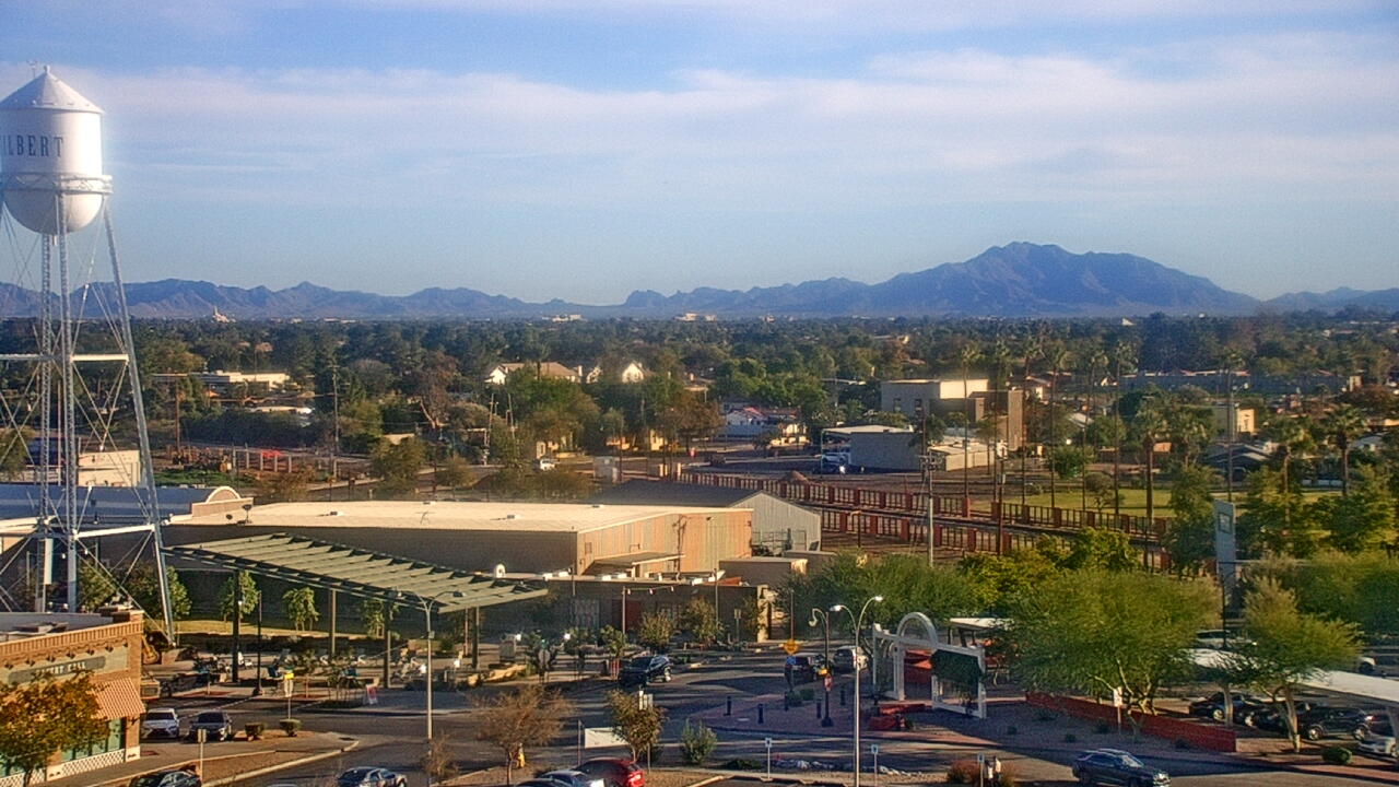 Thumbnail for current weather camera view from Town of Gilbert in Gilbert, Arizona