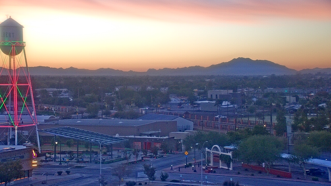 Thumbnail for current weather camera view from Town of Gilbert in Gilbert, Arizona