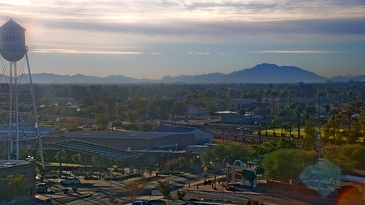 Thumbnail for current weather camera view from Town of Gilbert in Gilbert, Arizona