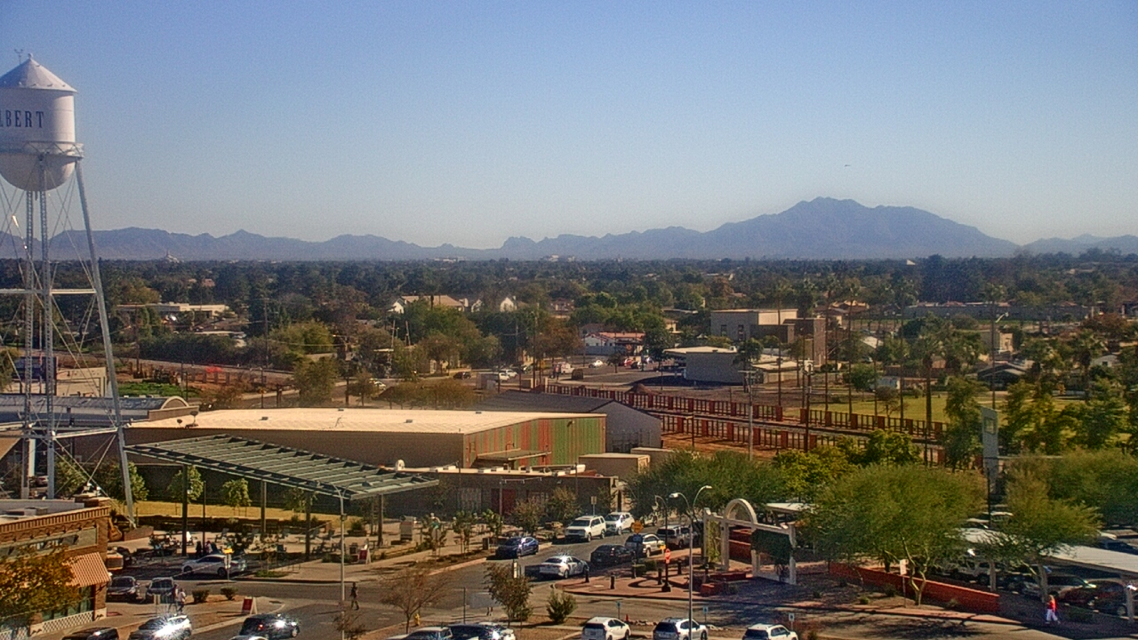 Thumbnail for current weather camera view from Town of Gilbert in Gilbert, Arizona