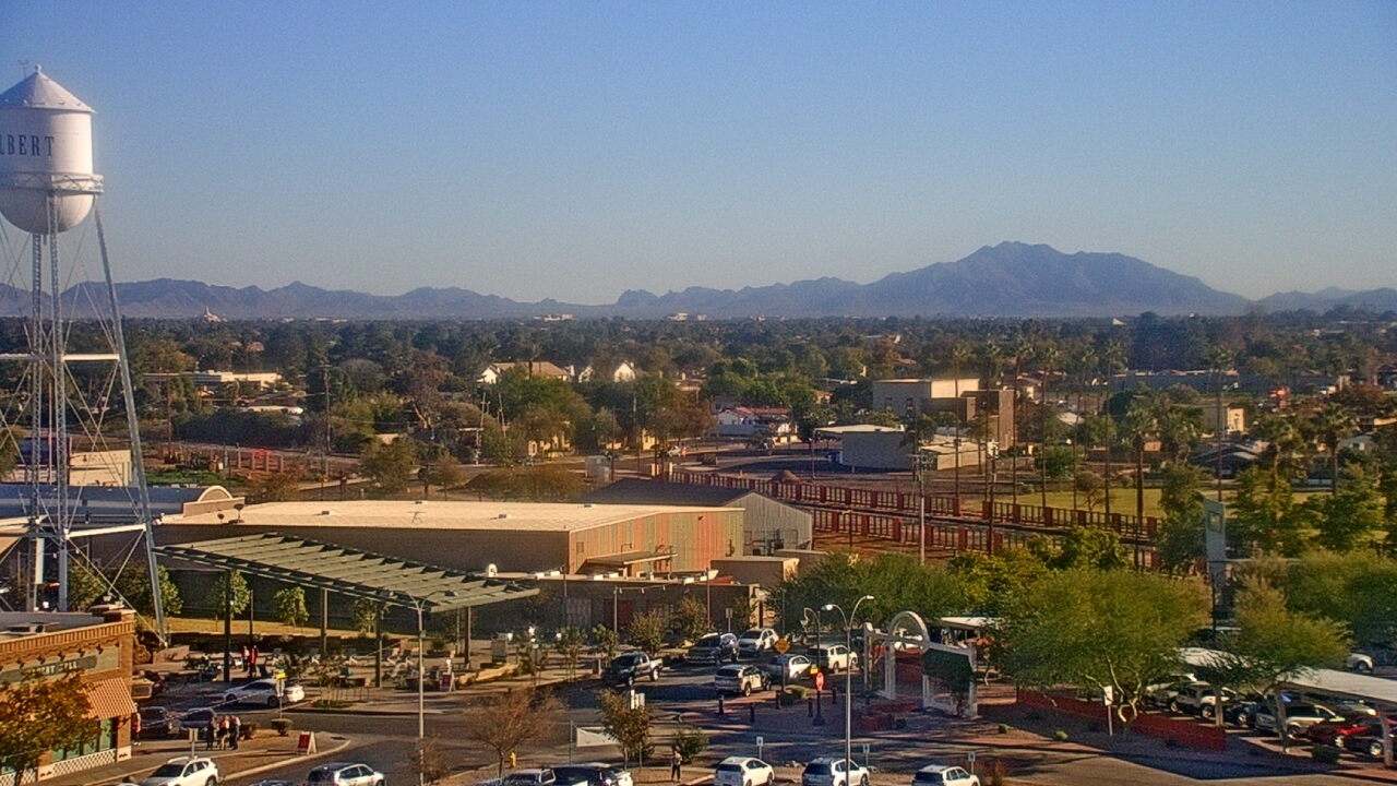 Thumbnail for current weather camera view from Town of Gilbert in Gilbert, Arizona