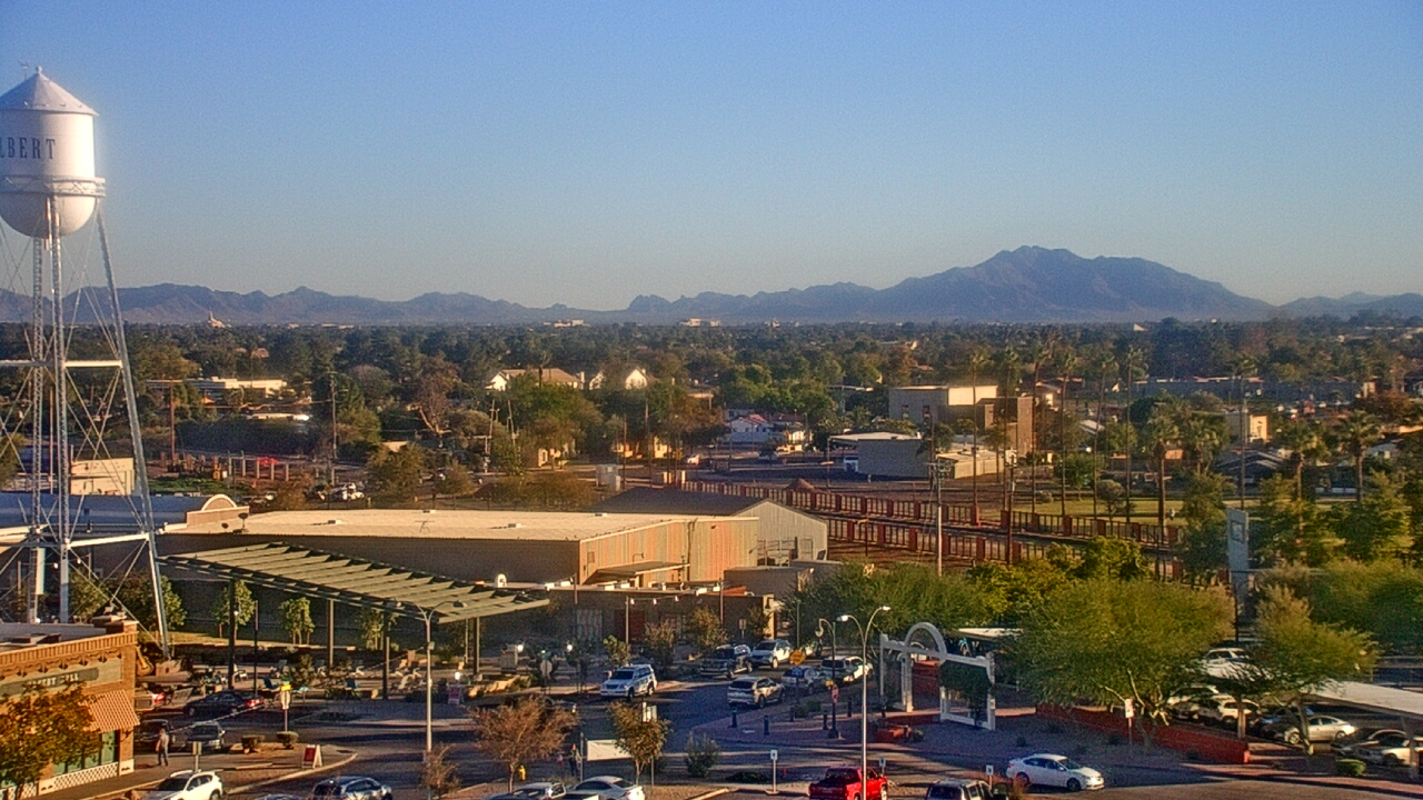 Thumbnail for current weather camera view from Town of Gilbert in Gilbert, Arizona