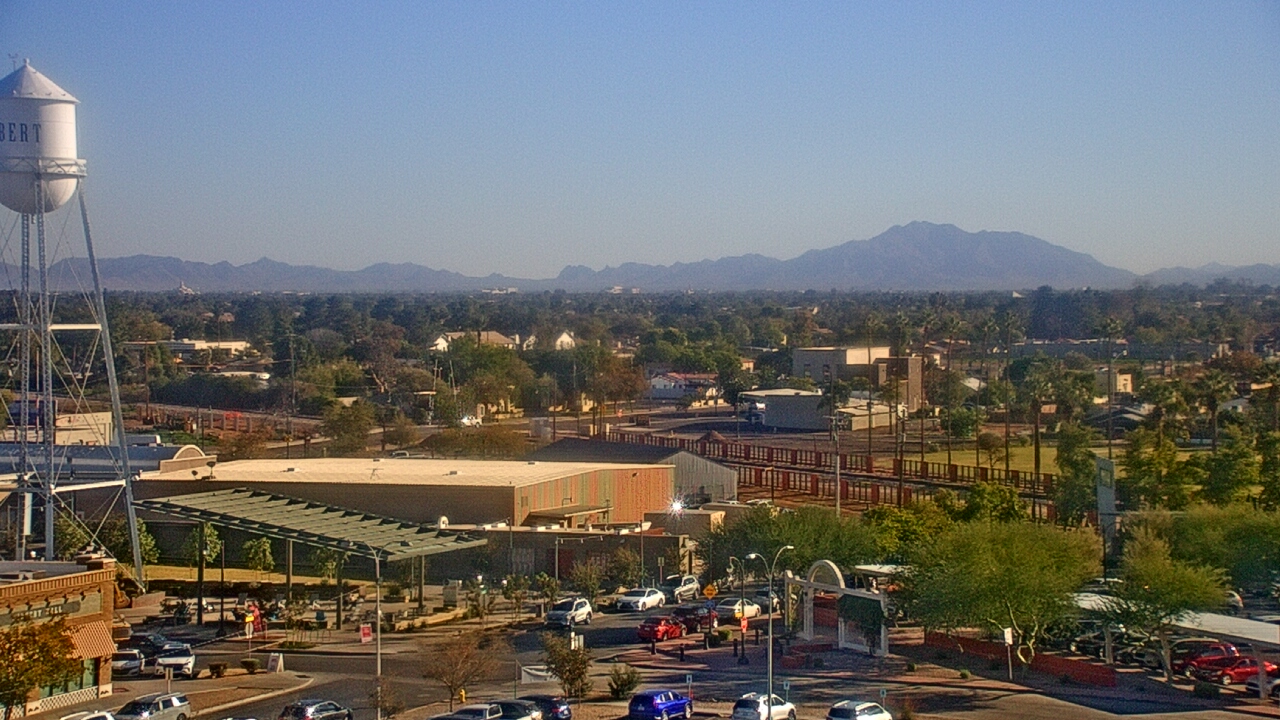 Thumbnail for current weather camera view from Town of Gilbert in Gilbert, Arizona