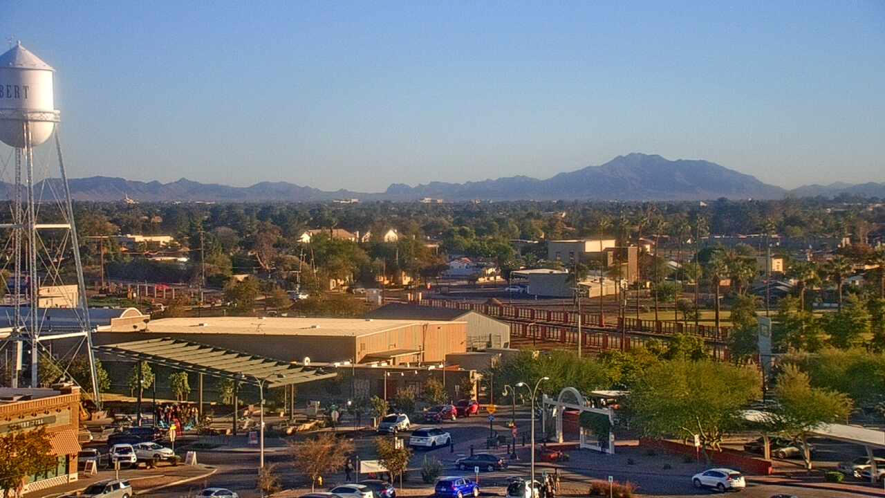Thumbnail for current weather camera view from Town of Gilbert in Gilbert, Arizona