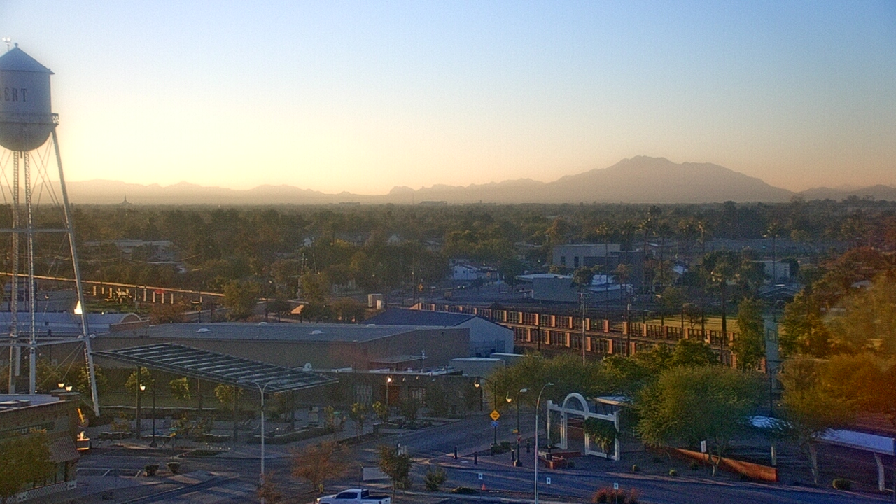 Thumbnail for current weather camera view from Town of Gilbert in Gilbert, Arizona