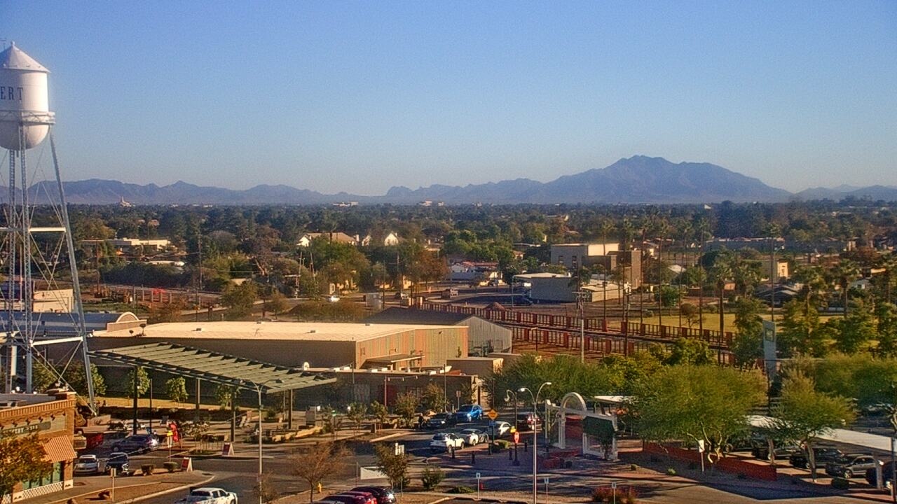 Thumbnail for current weather camera view from Town of Gilbert in Gilbert, Arizona