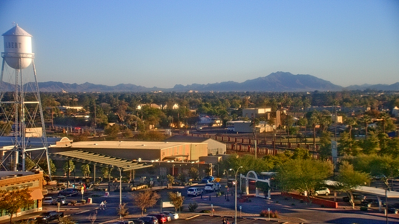 Thumbnail for current weather camera view from Town of Gilbert in Gilbert, Arizona