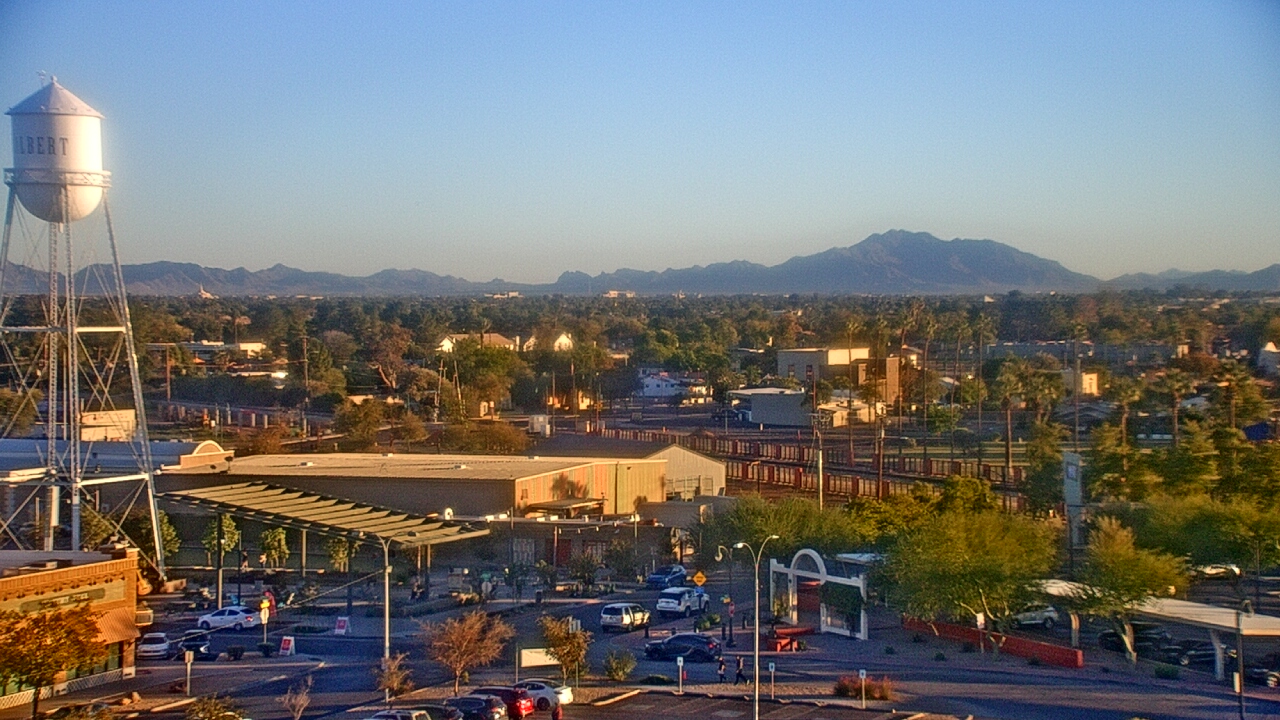 Thumbnail for current weather camera view from Town of Gilbert in Gilbert, Arizona