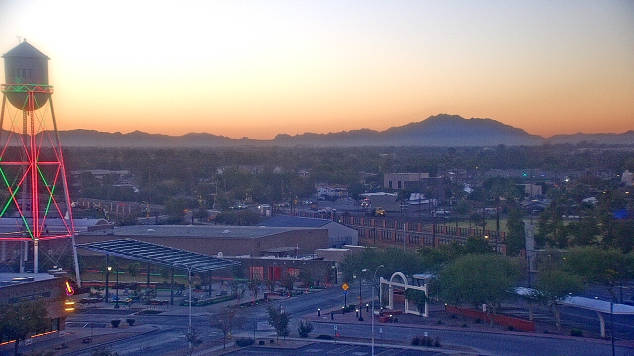 Thumbnail for current weather camera view from Town of Gilbert in Gilbert, Arizona