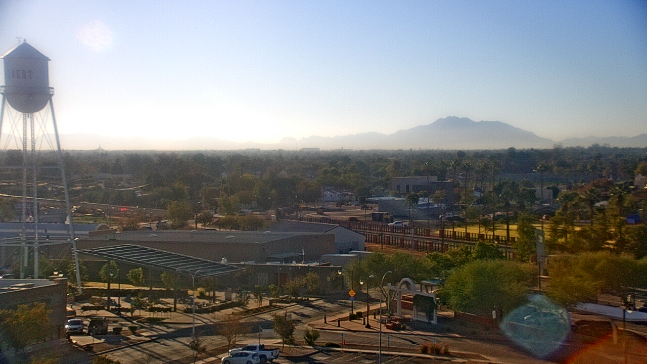 Thumbnail for current weather camera view from Town of Gilbert in Gilbert, Arizona