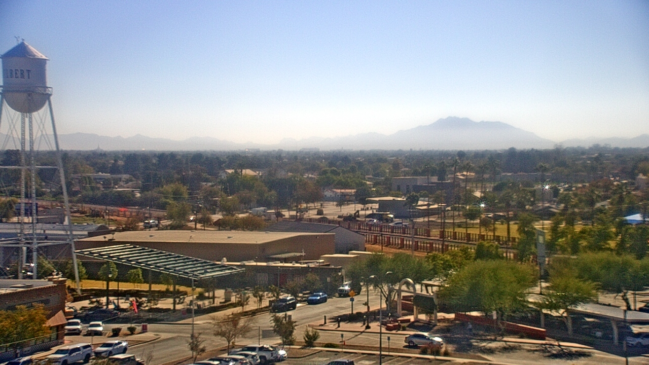 Thumbnail for current weather camera view from Town of Gilbert in Gilbert, Arizona