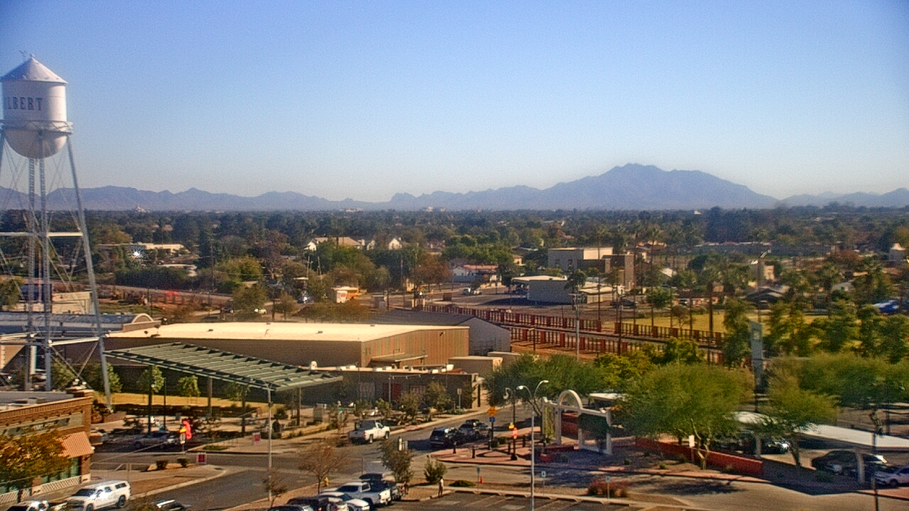 Thumbnail for current weather camera view from Town of Gilbert in Gilbert, Arizona
