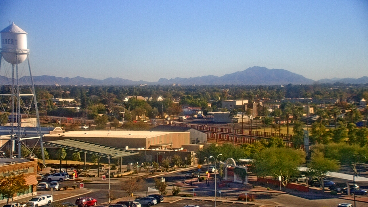 Thumbnail for current weather camera view from Town of Gilbert in Gilbert, Arizona