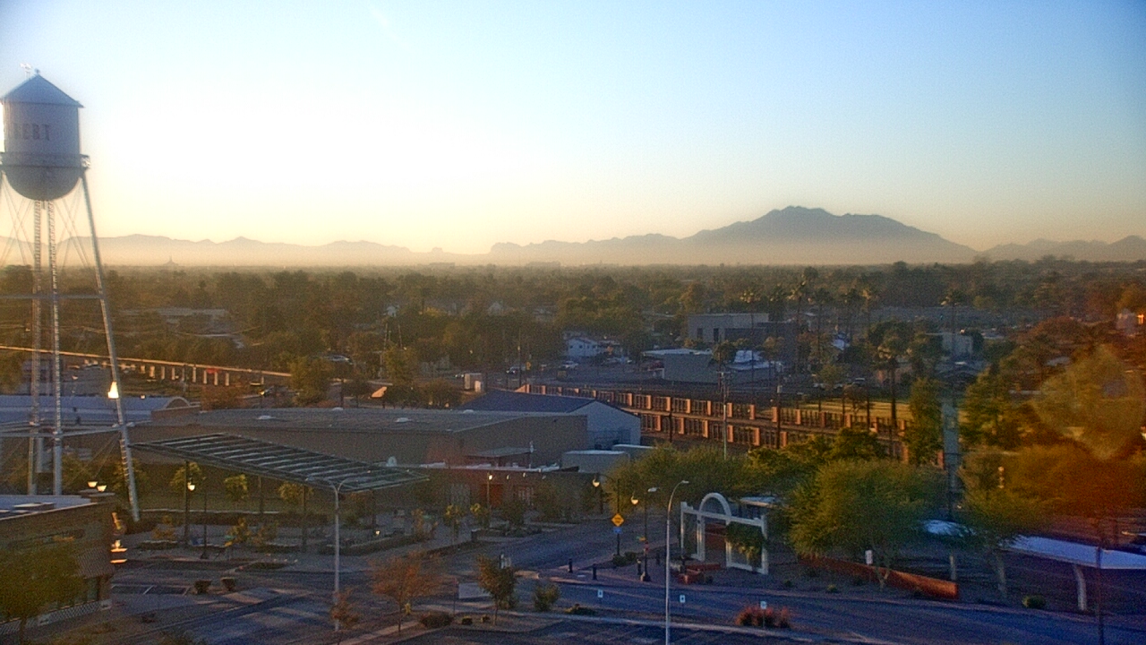 Thumbnail for current weather camera view from Town of Gilbert in Gilbert, Arizona