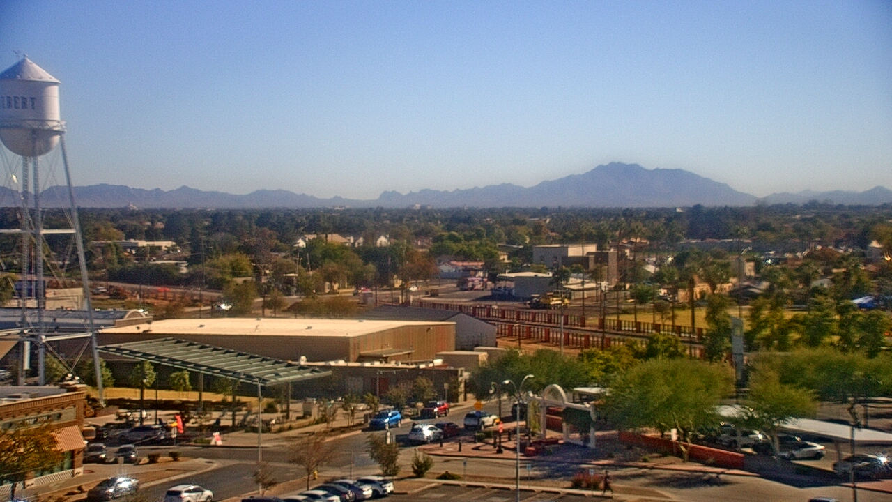 Thumbnail for current weather camera view from Town of Gilbert in Gilbert, Arizona