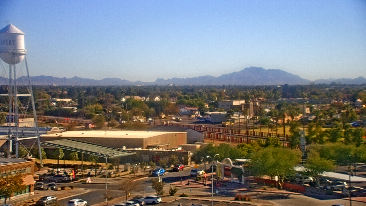 Thumbnail for current weather camera view from Town of Gilbert in Gilbert, Arizona