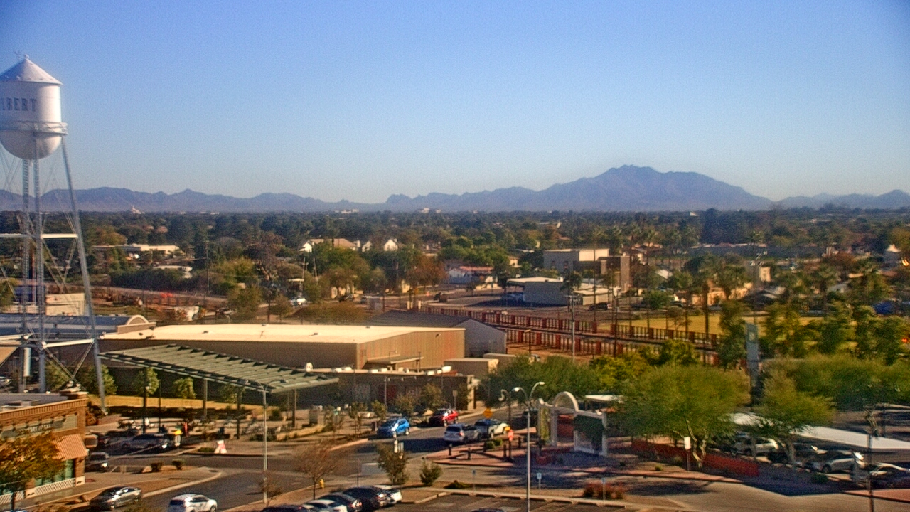 Thumbnail for current weather camera view from Town of Gilbert in Gilbert, Arizona