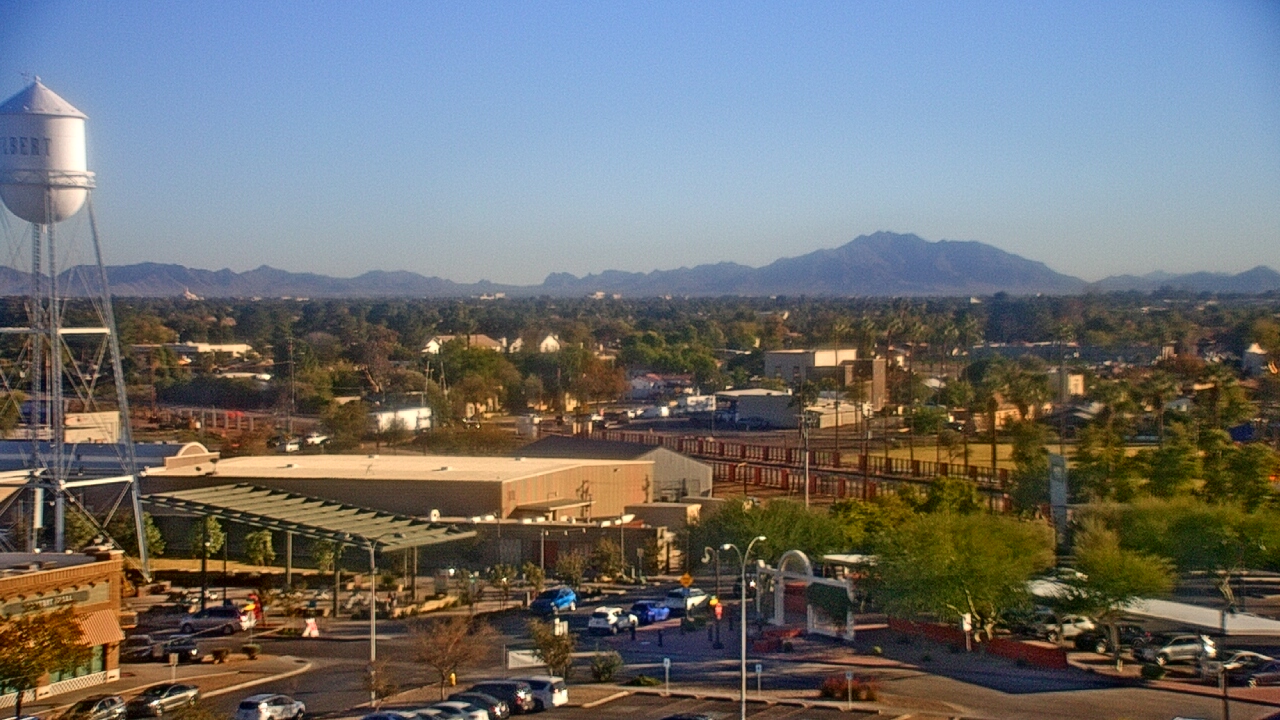 Thumbnail for current weather camera view from Town of Gilbert in Gilbert, Arizona