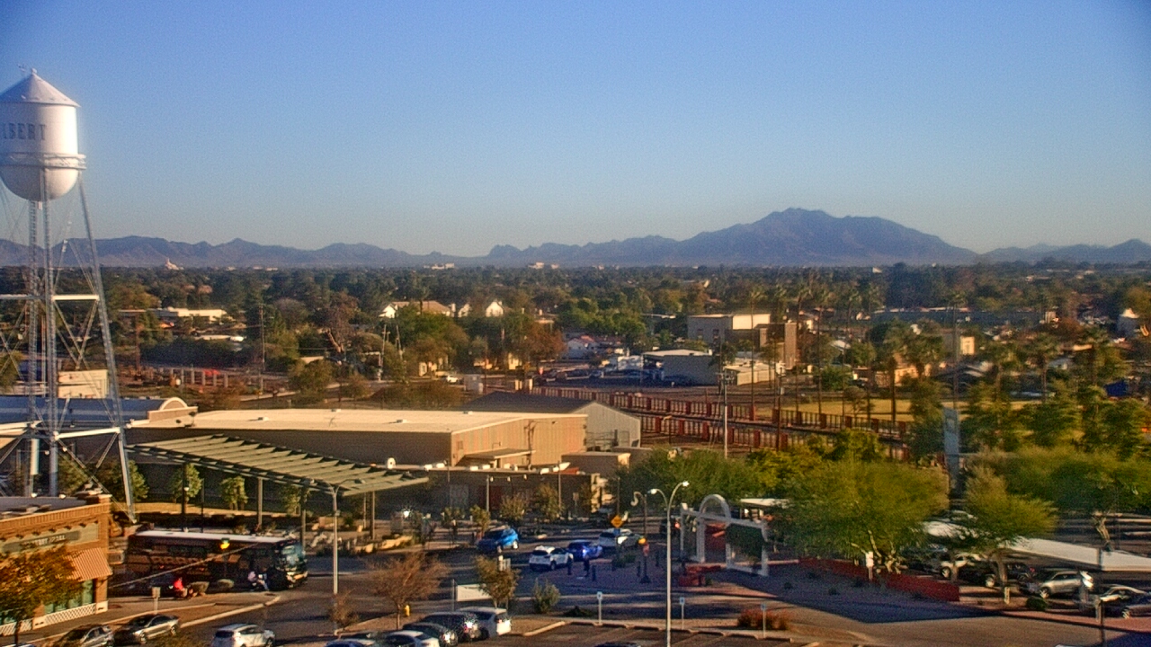 Thumbnail for current weather camera view from Town of Gilbert in Gilbert, Arizona