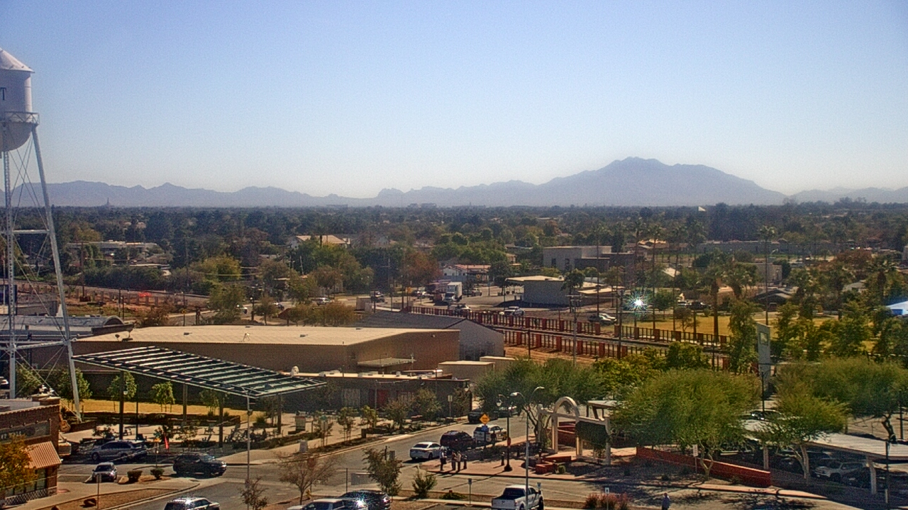 Thumbnail for current weather camera view from Town of Gilbert in Gilbert, Arizona