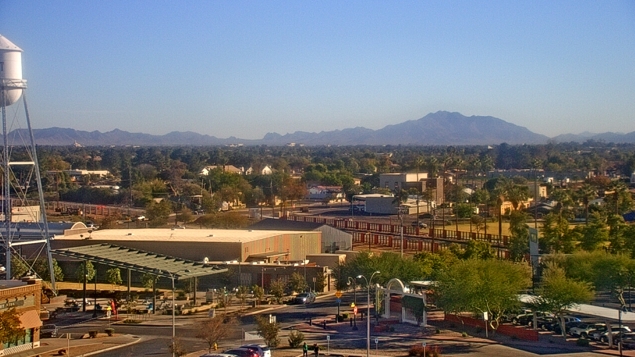 Thumbnail for current weather camera view from Town of Gilbert in Gilbert, Arizona