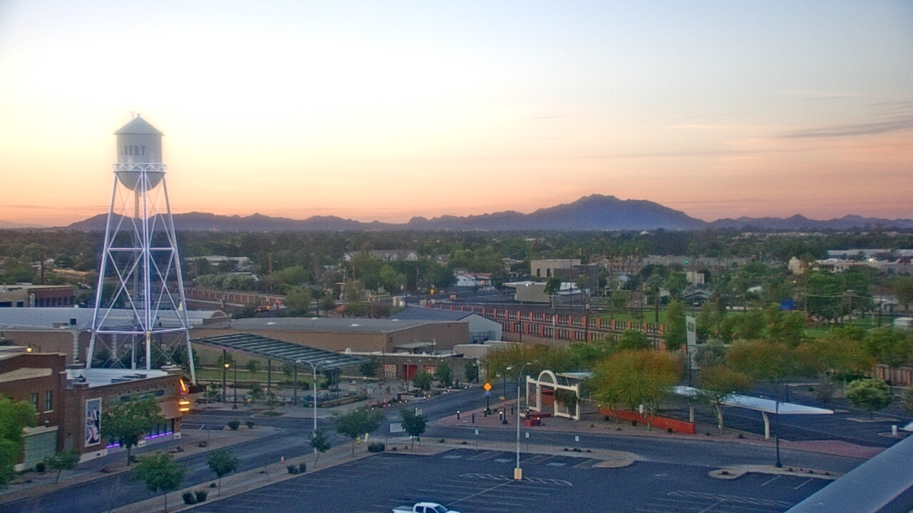 Thumbnail for current weather camera view from Town of Gilbert in Gilbert, Arizona