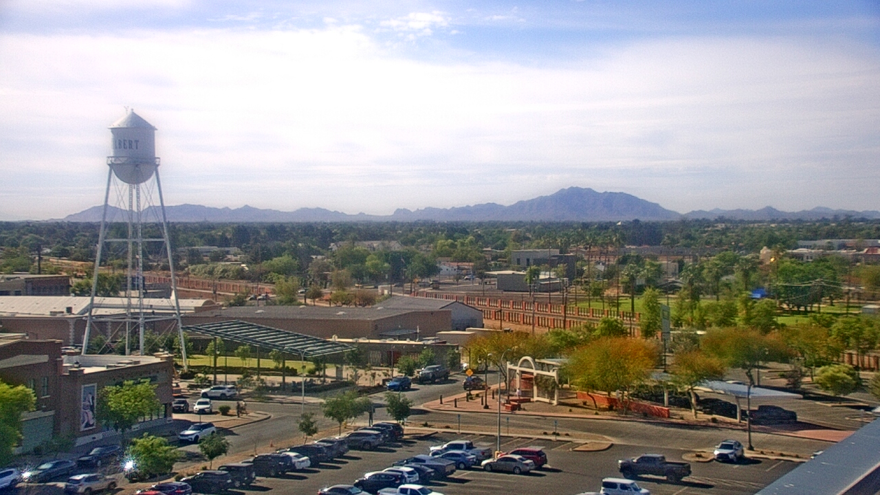 Thumbnail for current weather camera view from Town of Gilbert in Gilbert, Arizona