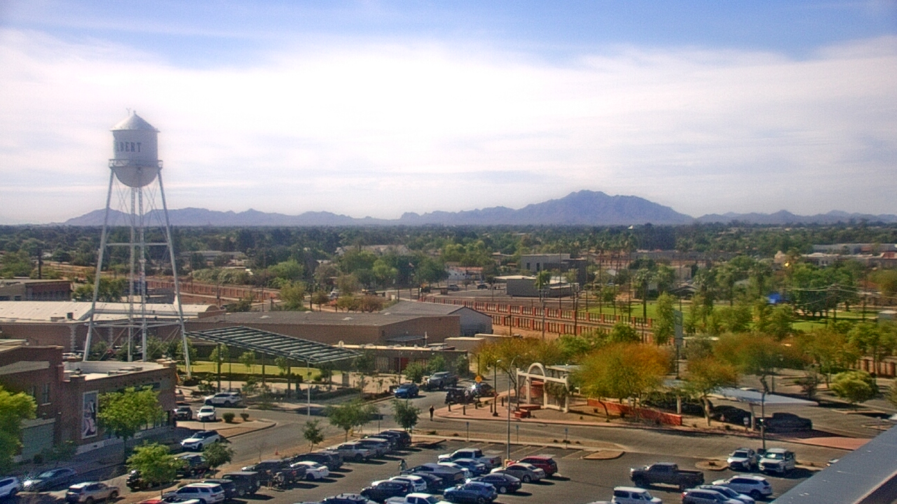 Thumbnail for current weather camera view from Town of Gilbert in Gilbert, Arizona