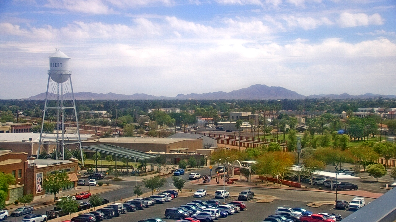 Thumbnail for current weather camera view from Town of Gilbert in Gilbert, Arizona