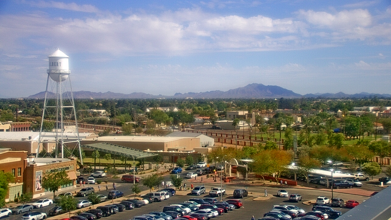 Thumbnail for current weather camera view from Town of Gilbert in Gilbert, Arizona