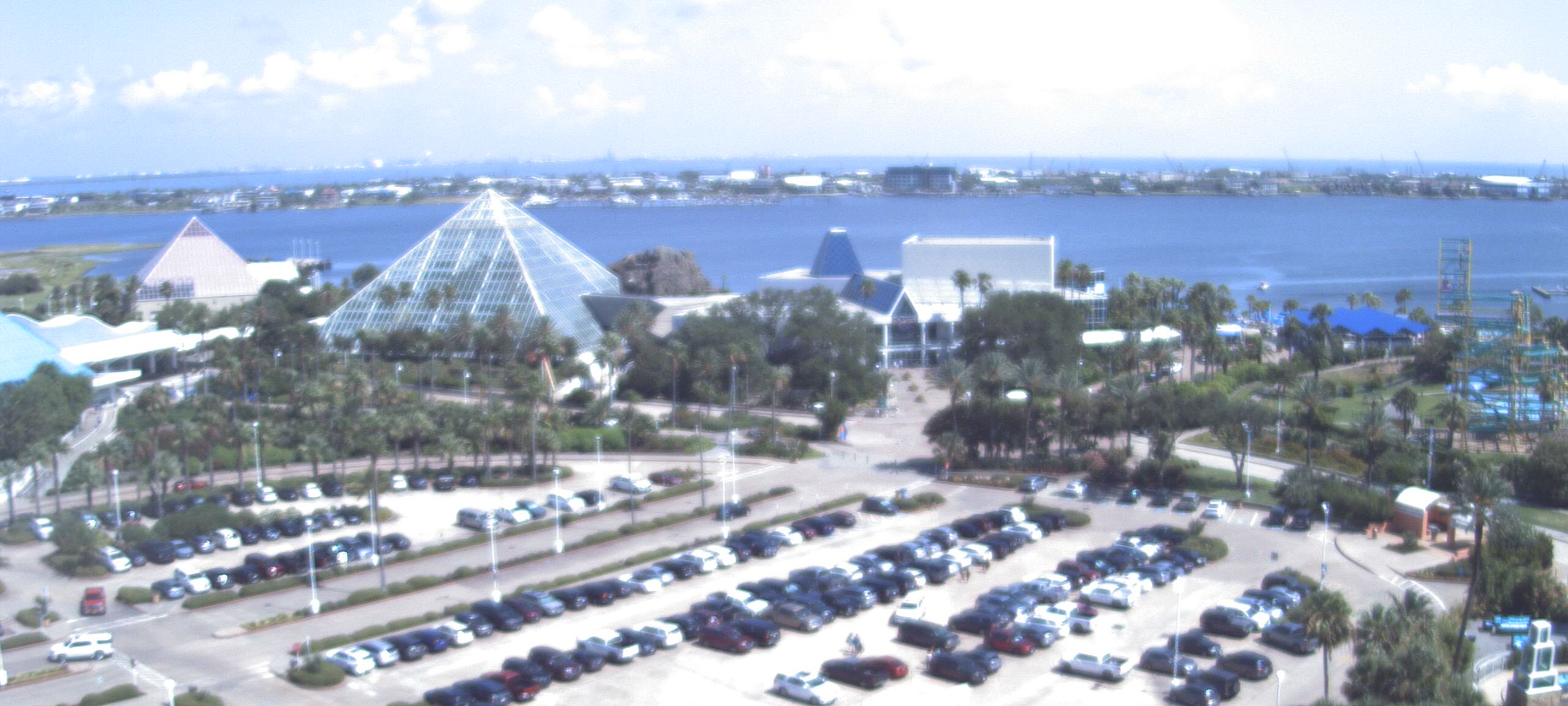 Thumbnail for current weather camera view from Moody Gardens Inc. in Galveston, Texas